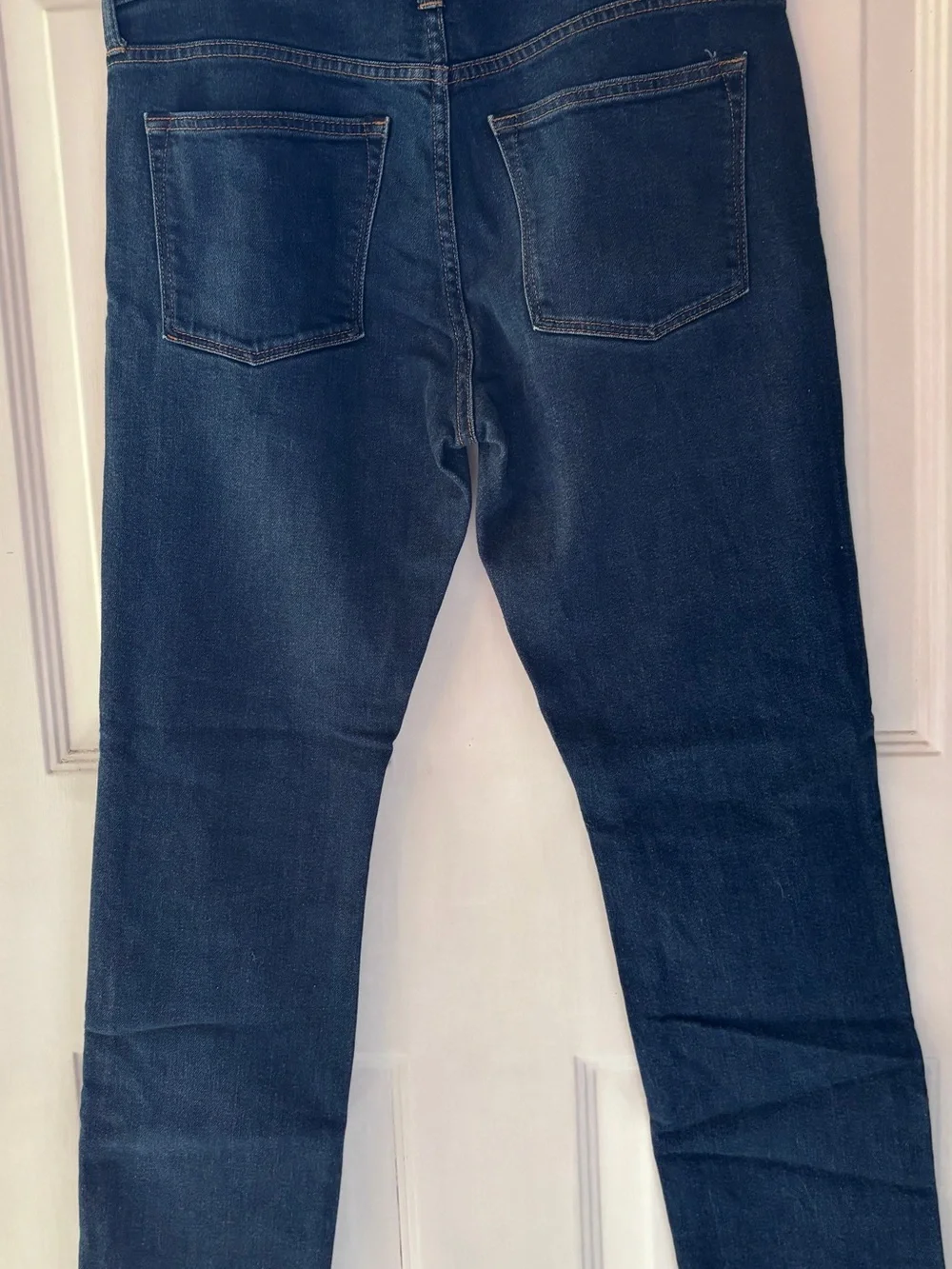 J. Crew 484 Men's Dark Blue Straight-Leg Jeans